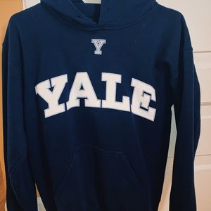 Navy blue yale sweatshirt
